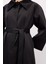Mert Aslan Kuşaklı Saten Trenchcoat 3