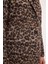 Leopar Desenli Yün Karışımlı Kaban Leopar Kahve 136L9094000 3