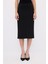 Yırtmaçlı Kalem Etek Siyah 12744298000 2