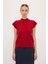 Boğazlı Kısa Kol Triko Kazak Bordo 139L9091000 1