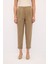 Çizgili Pantolon Camel 153L8228006 4