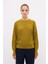 Geometrik Desenli Triko Kazak Lime 13944385000 1
