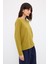 Bisiklet Yaka Yün Triko Kazak Olive 13943162001 4
