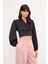 Anvelop Crop Bluz Siyah 11544402000 4