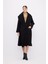 Şal Yaka Kaban Siyah 13644227000 1