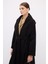 Şal Yaka Kaban Siyah 13644227000 4