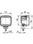 Off-Road LED Lamba 12V-24V Ultra Beam 1GA995506-051 3