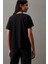 Kadın Ck Smooth Pamuklu T-Shirt - Siyah 2