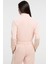 Kadın Gj Tricot Track Fermuarlı Sweatshirt - Pudra Pembe 2
