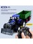 Rc Araba 1:24 Alaşım Uzaktan Kumandalı Traktör Oyuncak Farlar ile Simülasyon Elektrikli Çiftlik Kamyonu Oyuncak Seti Çocuk Açık Havada Oyuncaklar Hediyeler (Yurt Dışından) 3