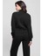 Kadın Gelsey Full Fermuarlı Sweatshirt - Siyah 3
