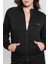 Kadın Gelsey Full Fermuarlı Sweatshirt - Siyah 4