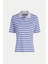 Kadın Th 1985 Pique Çizgili Polo T-Shirt - Mavi 1