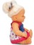 Kumral Nil Bebek Saçlı 23 cm 3