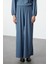Indigo Oversize Bürümcük Örme Alt-Üst Takım 4