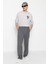 Gri Wide Leg Kumaş Pantolon TMNSS23PL00039 1