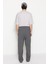 Gri Wide Leg Kumaş Pantolon TMNSS23PL00039 4