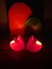 Turuncu Tavşan Şeklinde 2 Adet Tealight Mumluk – Dekoratif ve Şık Parlaklık 3