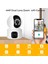 Çift Kameralı 2mp +2mp=4mp Güvenlik Kamerası Dünyanın Her Yerinden Izleme ve Hareket Ettirme 2