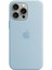 iPhone 15 Pro Max Için Magsafe Özellikli Silikon Kılıf - Açık Mavi MWNR3ZM/A ​​​​​​​ 2
