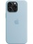 iPhone 15 Pro Max Için Magsafe Özellikli Silikon Kılıf - Açık Mavi MWNR3ZM/A ​​​​​​​ 3