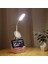 Öğrenci USB Şarj Yatak Odası Dokunmatik LED Masa Lambası Pembe (Yurt Dışından) 4