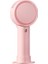 Dönen Taşınabilir Mini El Yaprağı Fan 1200MAH Pembe (Yurt Dışından) 5