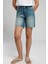 Bund 1 Kadın Jean Şort Denim 2