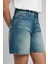 Bund 1 Kadın Jean Şort Denim 4