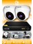 2 Kameralı Dome 2 Iç Kamera Set 2 Tb HDD Full Hd Gece Görüşlü Güvenlik Kamerası Sistemi 1