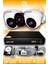 3 Kameralı Uzay 2 Iç Kamera Set 2 Tb HDD Full Hd Gece Görüşlü Güvenlik Kamerası Sistemi 1