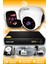 2 Kameralı Panda 1 Iç Kamera Set 100 GB HDD Full Hd Gece Görüşlü Güvenlik Kamerası Sistemi 1