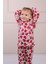 Desenli Kız Çocuk Pijama Takımı 2