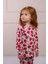 Desenli Kız Çocuk Pijama Takımı 3