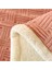 1 Parça Yumuşak Kadife Jacquad Battaniye 120*200CM Pembe (Yurt Dışından) 5