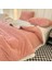 1 Parça Yumuşak Kadife Jacquad Battaniye 200*230CM Pembe (Yurt Dışından) 4