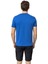 Text Erkek Mavi Tişört 5