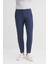 Jogger Dokuma Pantolon Düz Paça Cepli 2