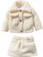 x Ipek Atlas Kız Bebek Çocuk Ceket Etekli Takım 1