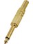 Gitar Jack Mono Sarı Gold Metal Jack Ze-1042 1