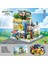 Yeni Yaratıcı Yapı Taşları Buket Ahşap Evler Monte Puzzle Çocuk Oyuncakları Süsler Hediye (Yurt Dışından) 1