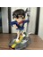 Dedektif Conan Serisi Edogawa Conan Lk1/4 Kaykay Futbol Heykeli Modelleme Maket Süsleri (Yurt Dışından) 1