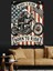 Born To Ride Posteri Dekoratif Kanvas - Mdf Ahşap Tablo 1