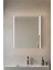 Aynalı Banyo Dolabı – Raflı Lavabo Üstü, Modern Tasarım - 65X60 2