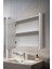 Aynalı Banyo Dolabı – Raflı Lavabo Üstü, Modern Tasarım - 65X60 3