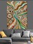 Soyut Spiral Desenler Dekoratif Kanvas - Mdf Ahşap Tablo 2