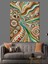 Soyut Spiral Desenler Dekoratif Kanvas - Mdf Ahşap Tablo 3