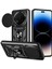 Honor Magic 7 Lite Kılıf Kamera Korumalı Sürgülü Yüzüklü Armor Military Tank Koruyucu Kapak 1