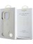 iPhone 16 Pro Kılıf Guess Lisanslı Magsafe Özellikli Üçgen Logolu Pu Deri Peony Kapak Bej 5