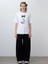 Kız Çocuk Tavşan Baskılı Oversize Tasarım Tshirt 1